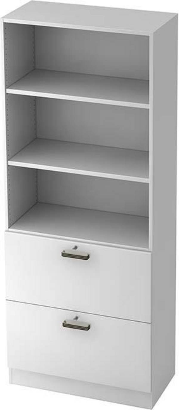 Registraturschrank 7300SGweiß / weiß, 80x42x200 - Artikel: 7830780952