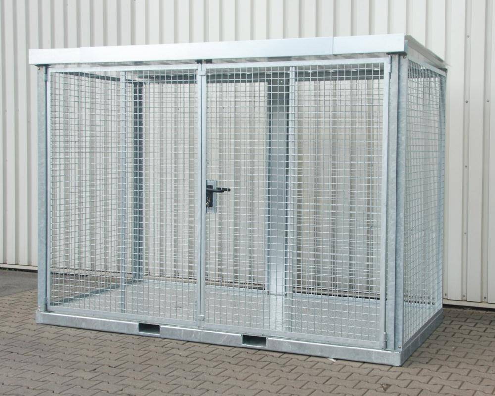 Gasflaschen-Container 3135x1570x2260 mm - Artikel: 7830101626-0