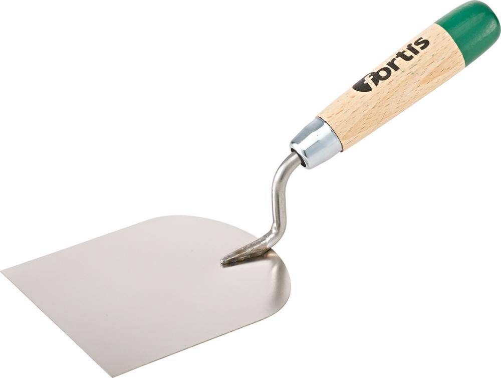 Stukkateurspachtel 100mm rostfrei FORTIS - Artikel: 4063726004932-0