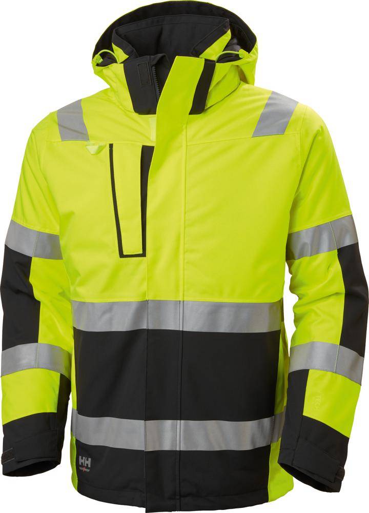 Winterjacke ALNA, warngelb/ebony, Gr.S, Helly Hansen - Artikel: 7040056399010-0