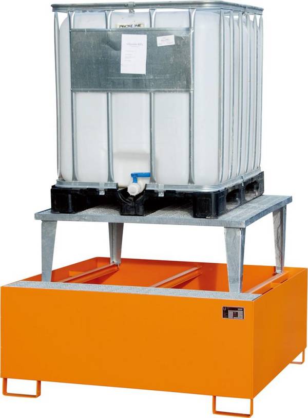 Auffangwanne AWA 1000 lackiert orange RAL 2000 - Artikel: 7830102319