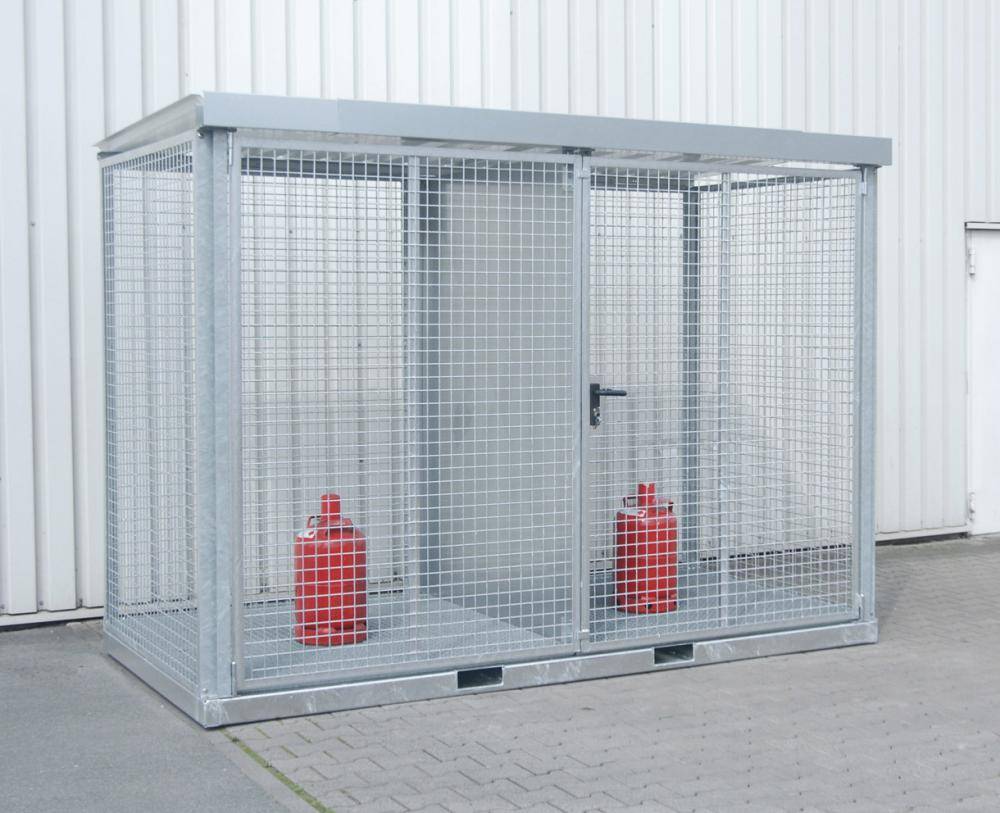 Gasflaschen-Container 3135x1570x2260 mm - Artikel: 7830101632-3
