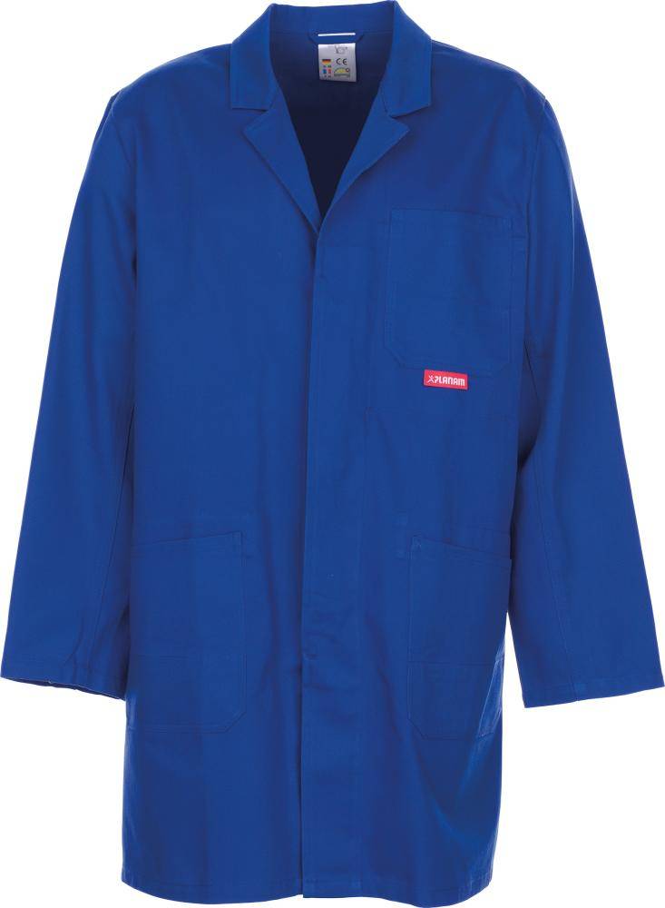 Berufsmantel, 100% BW,290g/qm, Gr. 48, kornblau - Artikel: 4030913131481-0