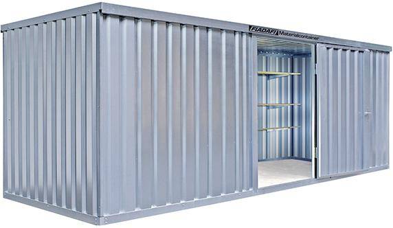 Materialcontainer 6.00 m verz. zerlegt - Artikel: 7830306809