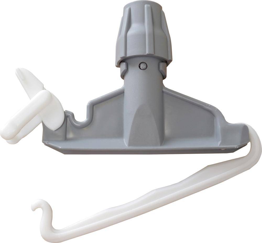 Fransenmopphalter Kunststoff grau-0