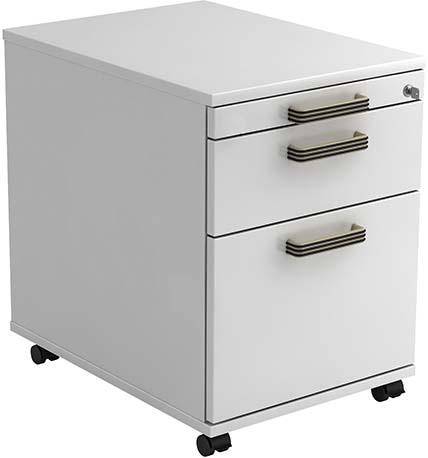 Rollcontainer AC20SG 60 tief, weiß - Artikel: 7830780902-0