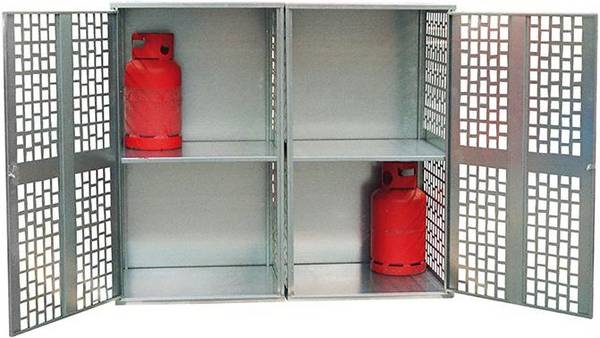 Gasflaschen-Depot GFD-L/2, verzinkt - Artikel: 7830101614