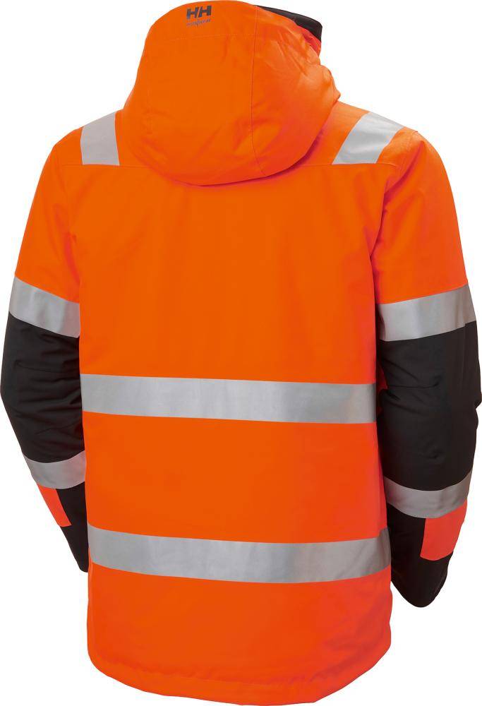 Winterjacke ALNA, warnorange/ebony, Gr.L, Helly Hansen - Artikel: 7040056398907-2