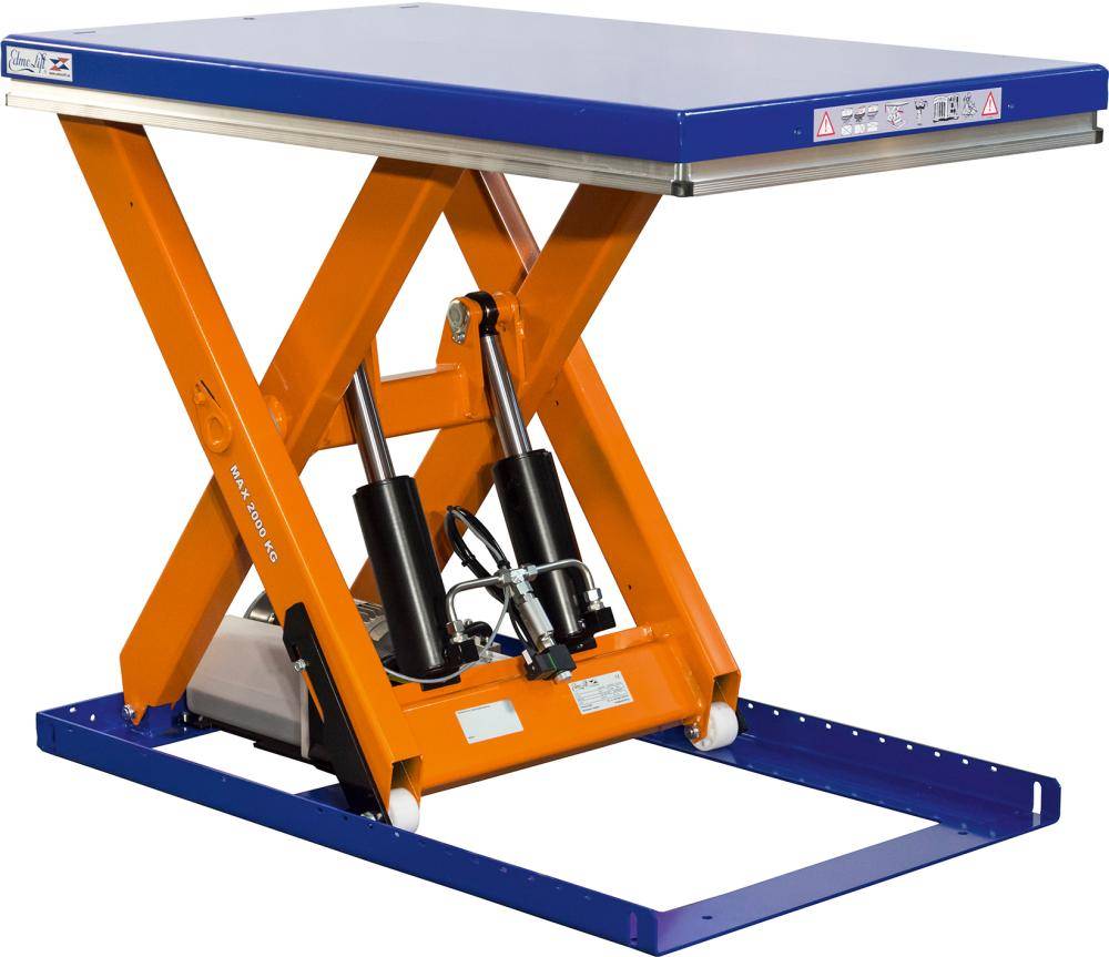 Kompakthubtisch Traglast 2000kg 1300 mm x 1200 mm-0