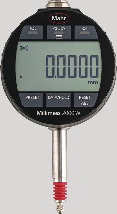 Feinzeiger WN 2000 Wi IP64 ± 1/0,04 inch Abl.mm 0,0001 dig.D.ausg.MAHR