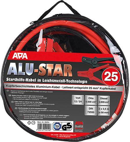 Starthilfekabel Alu-Star Kupfer/Aluminium - Artikel: 4006132292548-1