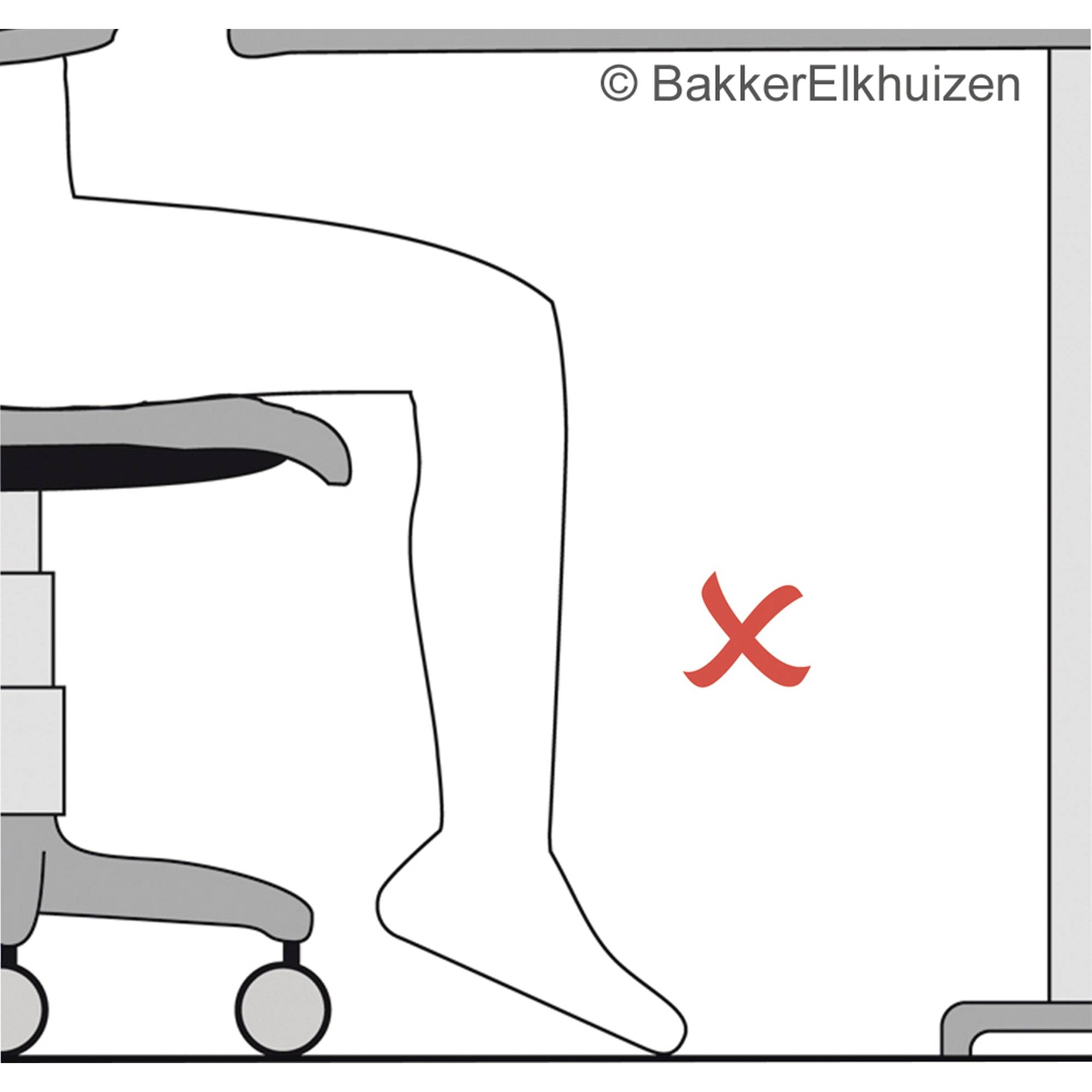 BakkerElkhuizen Fußstütze Pro 959 Footrest retail-1