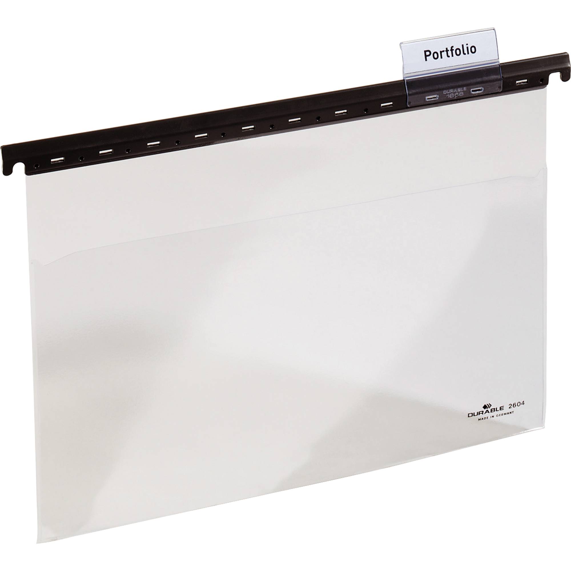 DURABLE Hängesichttasche f. Ungelochtes farblos 25er Pack-1