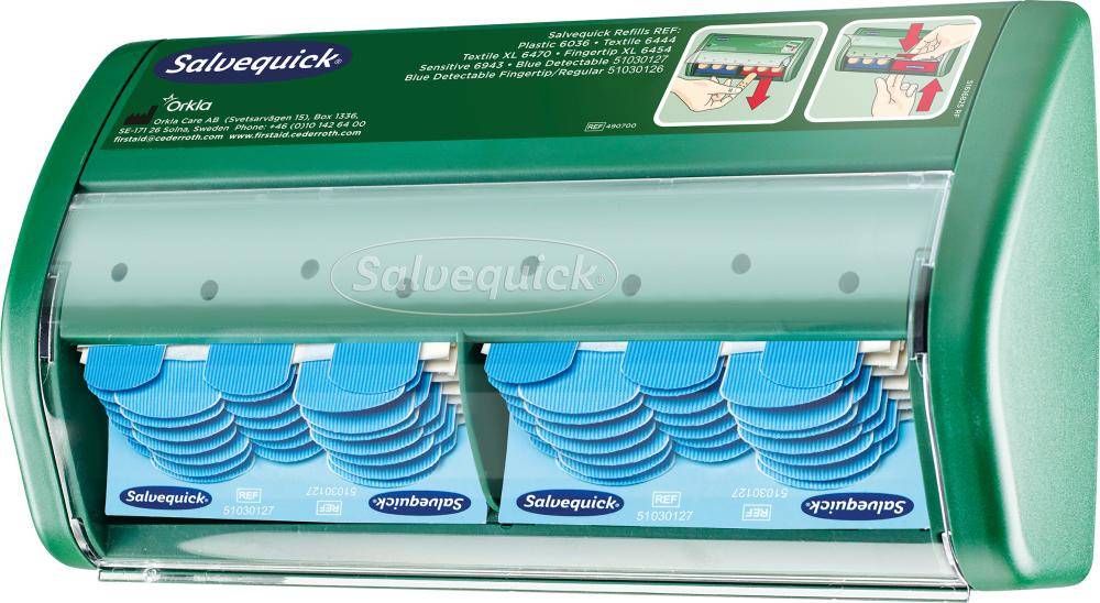 Salvequick Pflasterspend.detektierbar,2x35Pflaster - Artikel: 7883890000-0