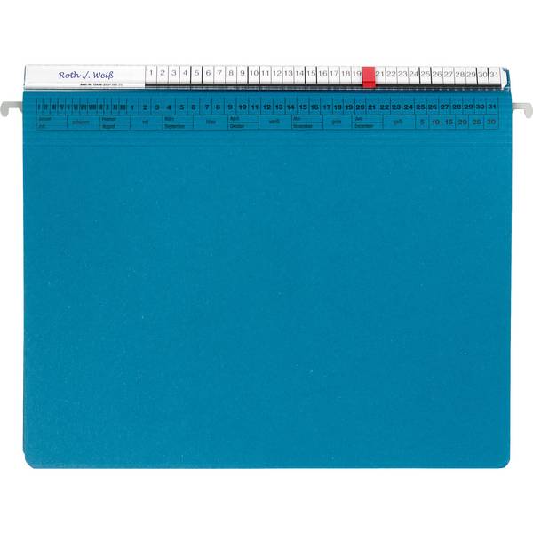 ORGALEX Hängehefter 1205807 1Abheftvorr. Li-Heftung mittelblau - Artikel: 122007155