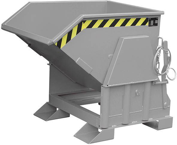 Kippbehälter BK 300 l B850xT1150xH945 mm RAL7005 Tragkraft 750kg - Artikel: 7830912014-0