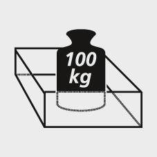 Rollcontainer B570xT615xH570mm RAL 7035/5012 3 Schubladen - Artikel: 7830945591-3