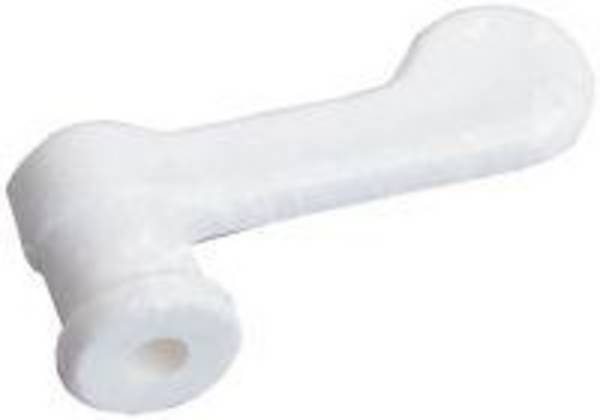 Vorreiber Nr. 4100/K weiss 14mm - Artikel: 4001425834306
