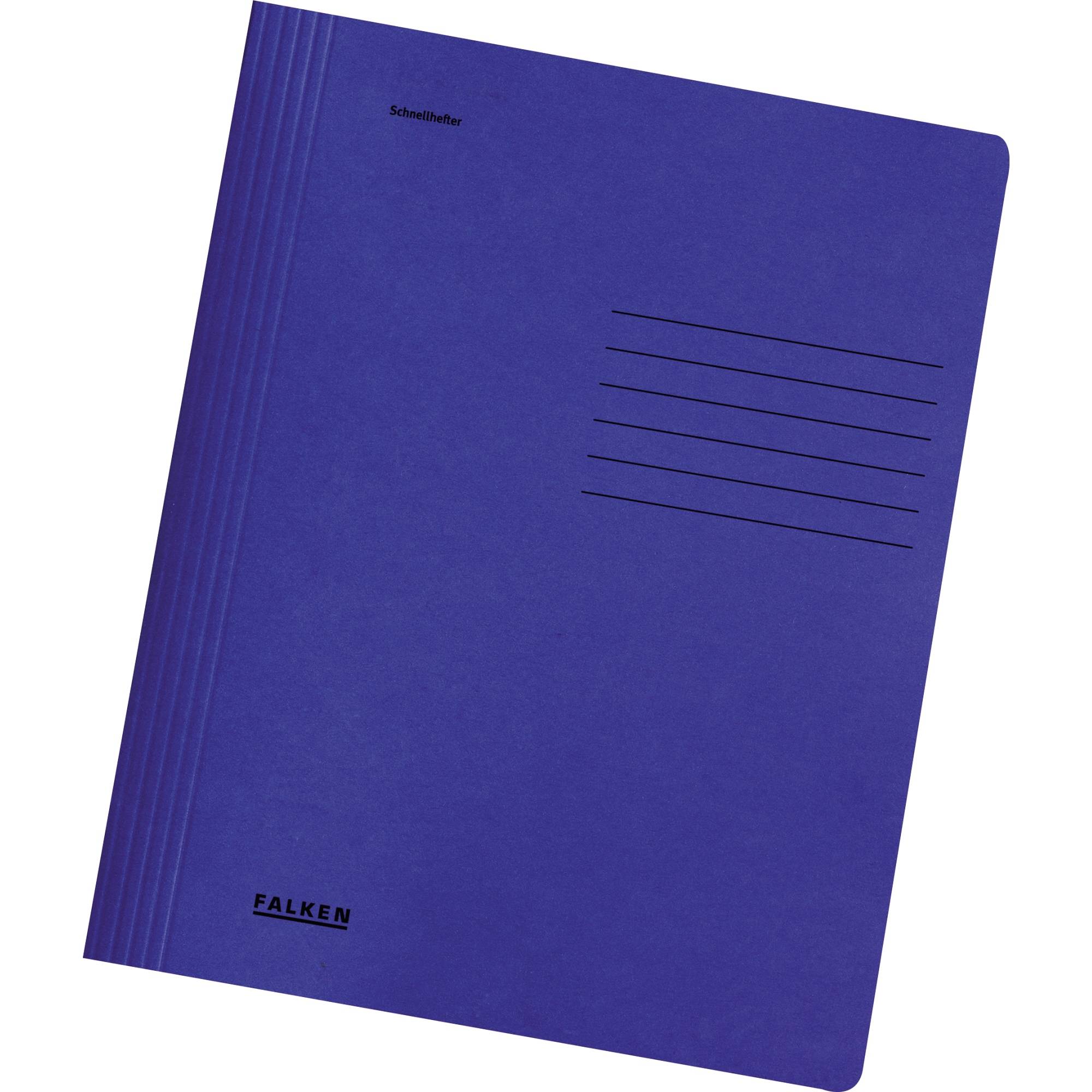 Falken Schnellhefter 26001176 A4 Karton dunkelblau - Artikel: 125011653-2