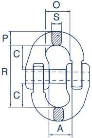 Verbindungsglied GK10 D 16mm TK 10000kg - Artikel: 7830602342-1
