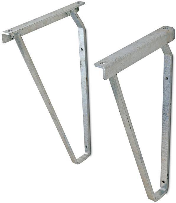 Wandkonsole verzinkt 46 cm breit - Artikel: 7830109561-0