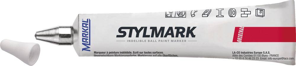 Tubenschreiber Markal Stylmark 50ml weiss - Artikel: 78978A0050-0