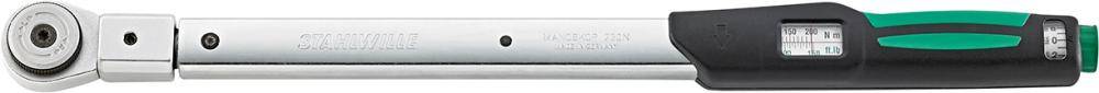 Drehmomentschlüssel 730NR/20FK 40- 200Nm 1/2" Stahlwille - Artikel: 4018754229390-0