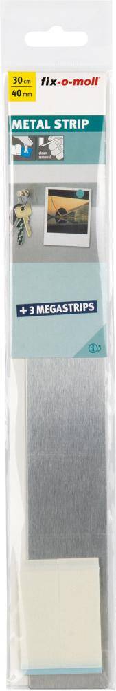 Metallleiste Edels.30x4cm ,+ 3 MEGASTRIPS Inhalt: 1-1