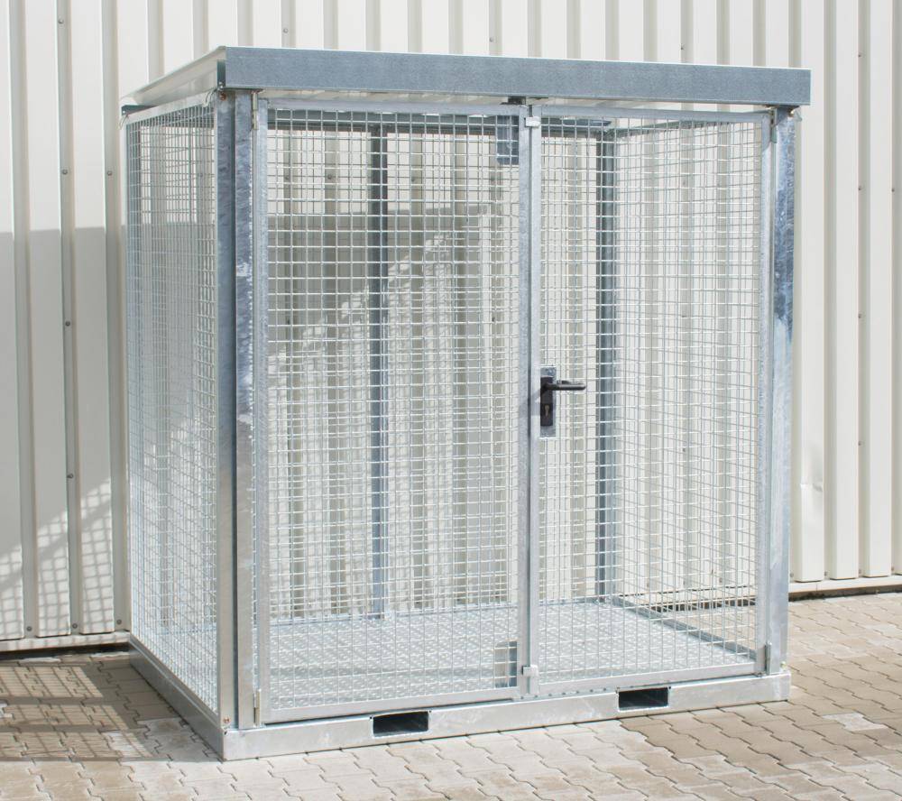 Gasflaschen-Container 2115x1570x2260 mm - Artikel: 7830101624-0