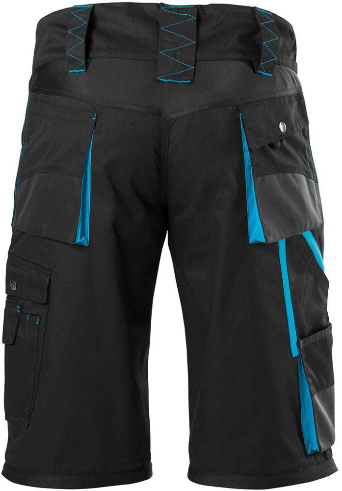 FORTIS Herren Bermuda 24,schwarz/türkis, Gr. 58 schwarz/türkis, Gr. 58 - Artikel: 4317784704106-2