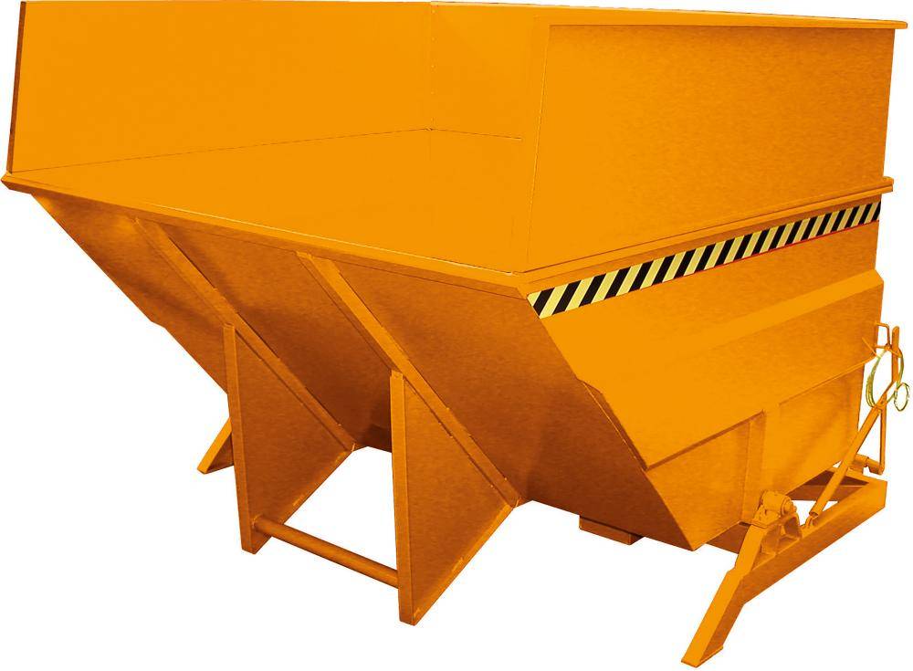 Kippbehälter BKC 5000 l B2280xT2310xH1740 mm RAL2000 Tragkraft 2500kg - Artikel: 7830912078-0