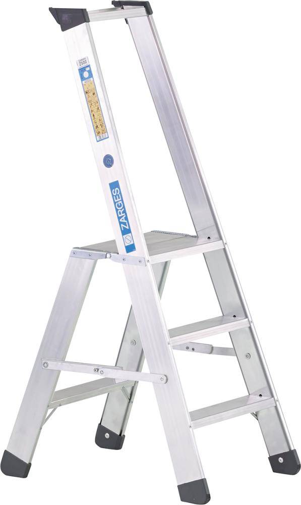 Stufenleiter Seventec S 3 Stufen Plattformhöhe 0,70 m Arbeitshöhe 2,70 m - Artikel: 7830613177-0