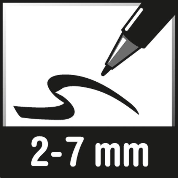 edding Permanentmarker 500 4-500009 2-7mm nachfüllbar Keilspitze rosa - Artikel: 305030432