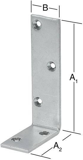 Starkwinkel 100x50x40mm verz. - Artikel: 4003984201131-0