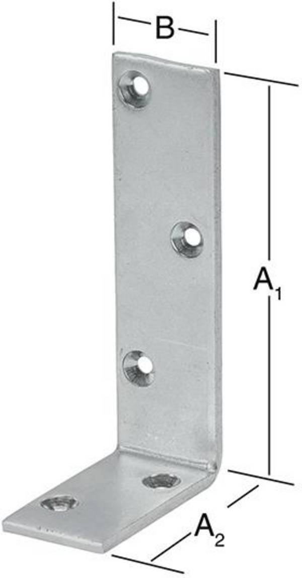 Starkwinkel 100x50x40mm verz. - Artikel: 4003984201131