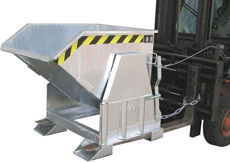 Kippbehälter BK 300 l B850xT1170xH945 mm vzk Tragkraft 750kg - Artikel: 7830912015-0