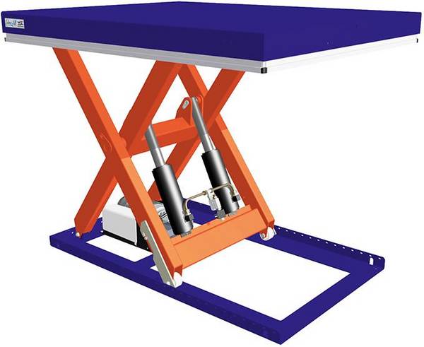 Kompakthubtisch Traglast 2000kg 1500 mm x 1200 mm - Artikel: 7830103025