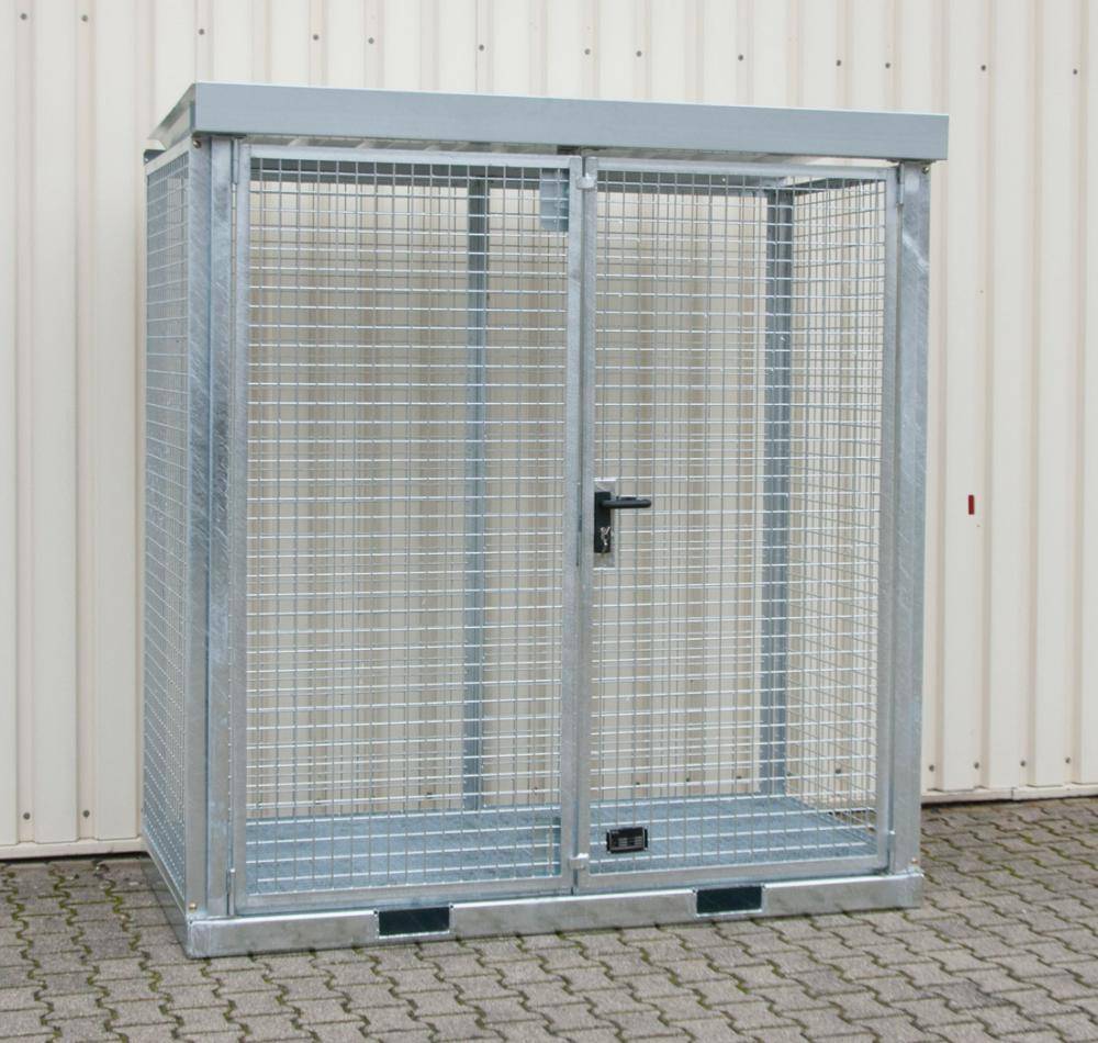 Gasflaschen-Container 2115x1155x2260 mm - Artikel: 7830101629-0