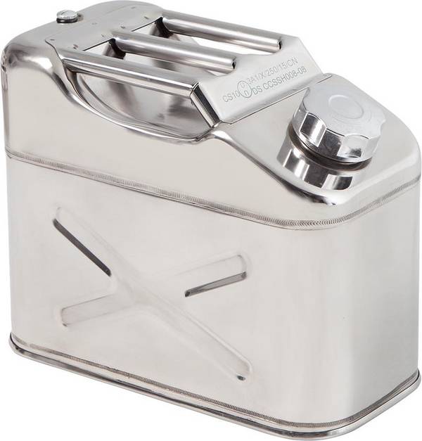Asecos® Lager-u. Transportkanister UN-Zulassung Edelstahl 10 Liter