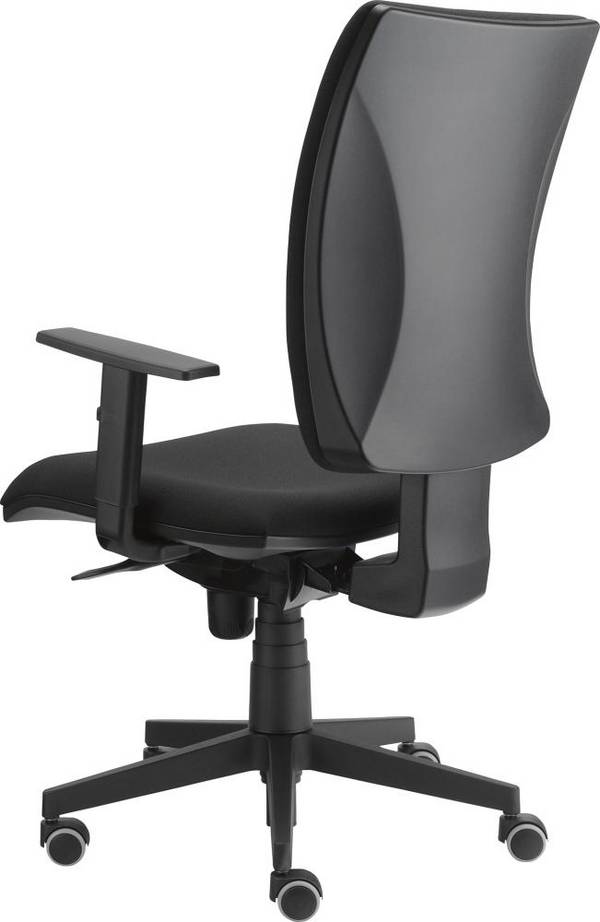 Drehstuhl Solid 1 VSDS1 Stoff 100% Polyester schwarz - Artikel: 7830781540