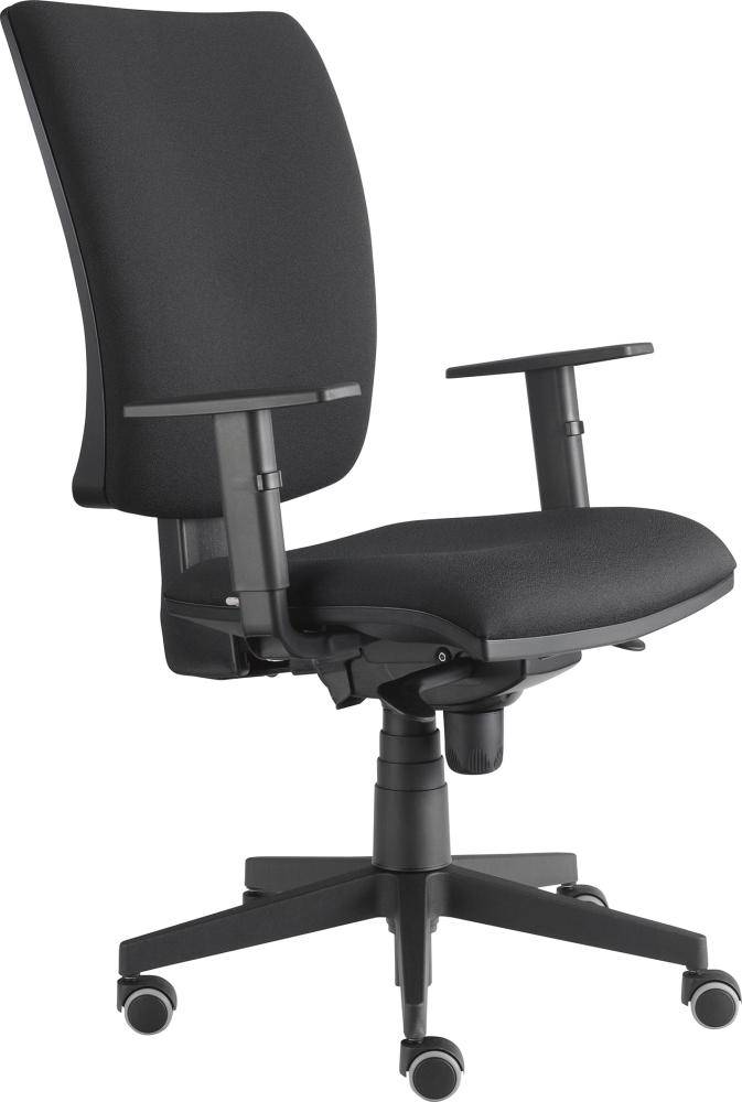 Drehstuhl Solid 1 VSDS1 Stoff 100% Polyester schwarz - Artikel: 7830781540-3