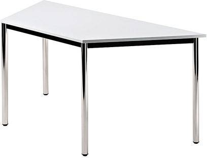 Trapeztisch lichtgrau/Chrom - Artikel: 7830780551-0