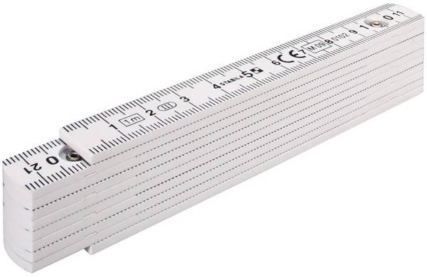 Gliedermaßstab Kunststoff2mx16mm weiss Stabila - Artikel: 4005069017019