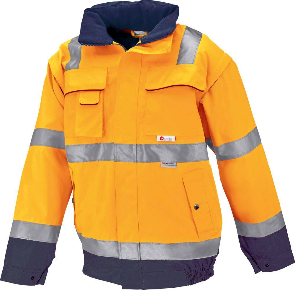 Warnjacke ARTHUR, orange/marine, Gr.XL, FORTIS - Artikel: 4063726004536-0