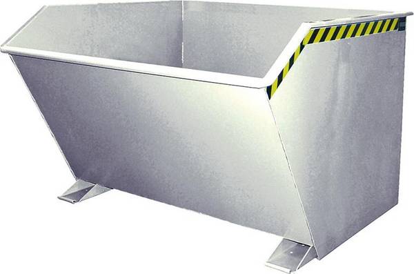 Kippbehälter GU 2000 l B1680xT1640xH1090 mm vzk Tragkraft 1500kg - Artikel: 7830911940