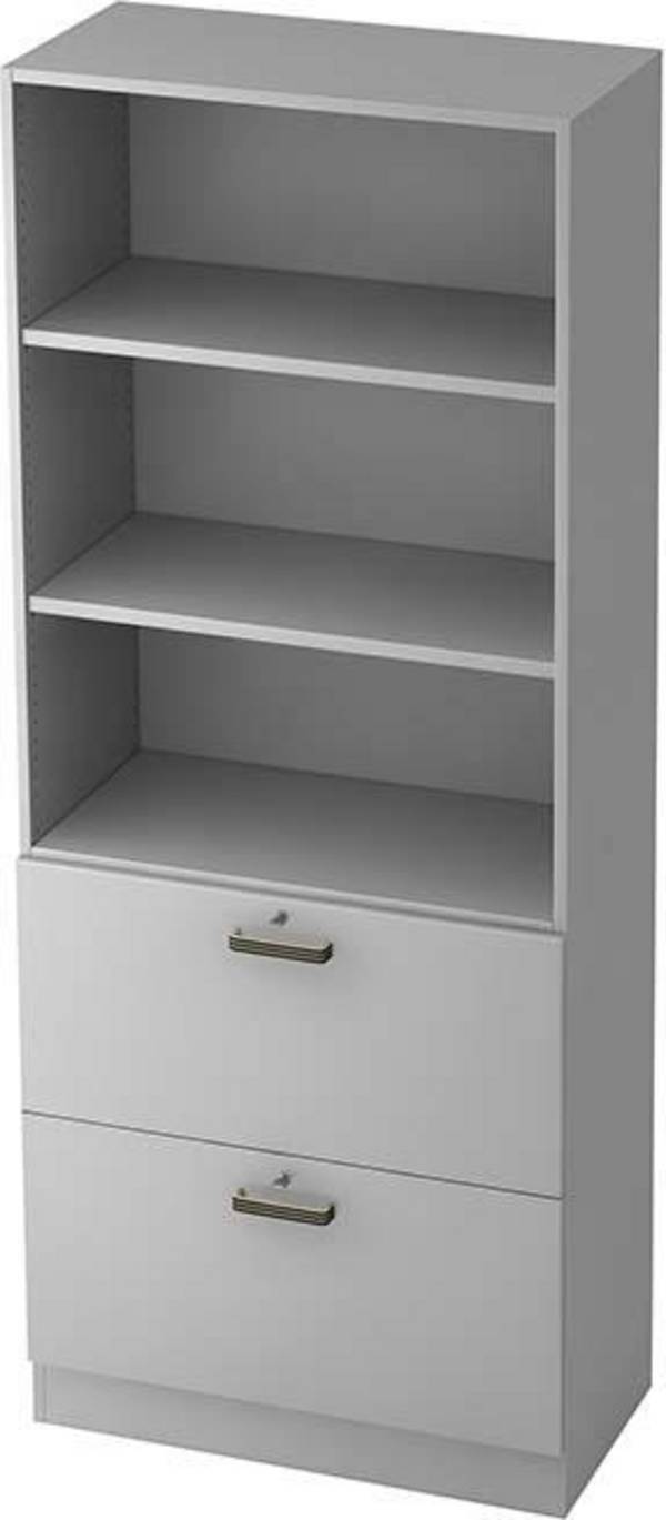 Registraturschrank 7300SGgrau / grau, 80x42x200 - Artikel: 7830780947