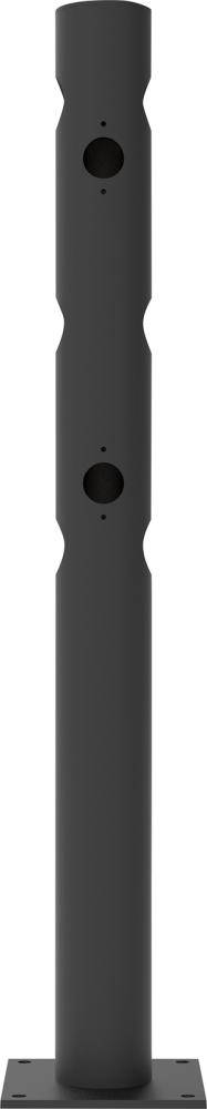 T-Pfosten Delta für Schwingtür JULIET H1200xD110 mm schwarz - Artikel: 7830107042-0