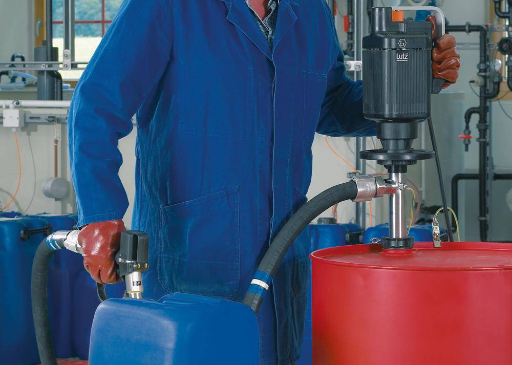 Pumpenset Niro für Lösemittel 1000 mm - Artikel: 7830103948-0