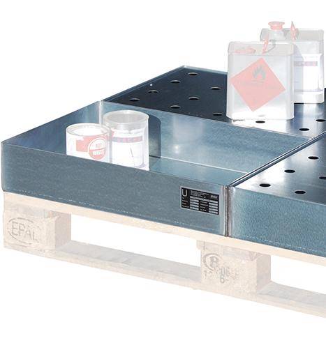 Kleingebindewanne Pal. 1200x600x120 mm - Artikel: 7830101535-0