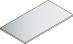Fachboden RAL 7035 für Schwerlastschrank mit Mittelwand B1485xT630mm - Artikel: 7830104253-0